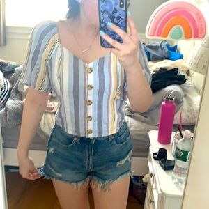 ABERCROMBIE AND FITCH summer top